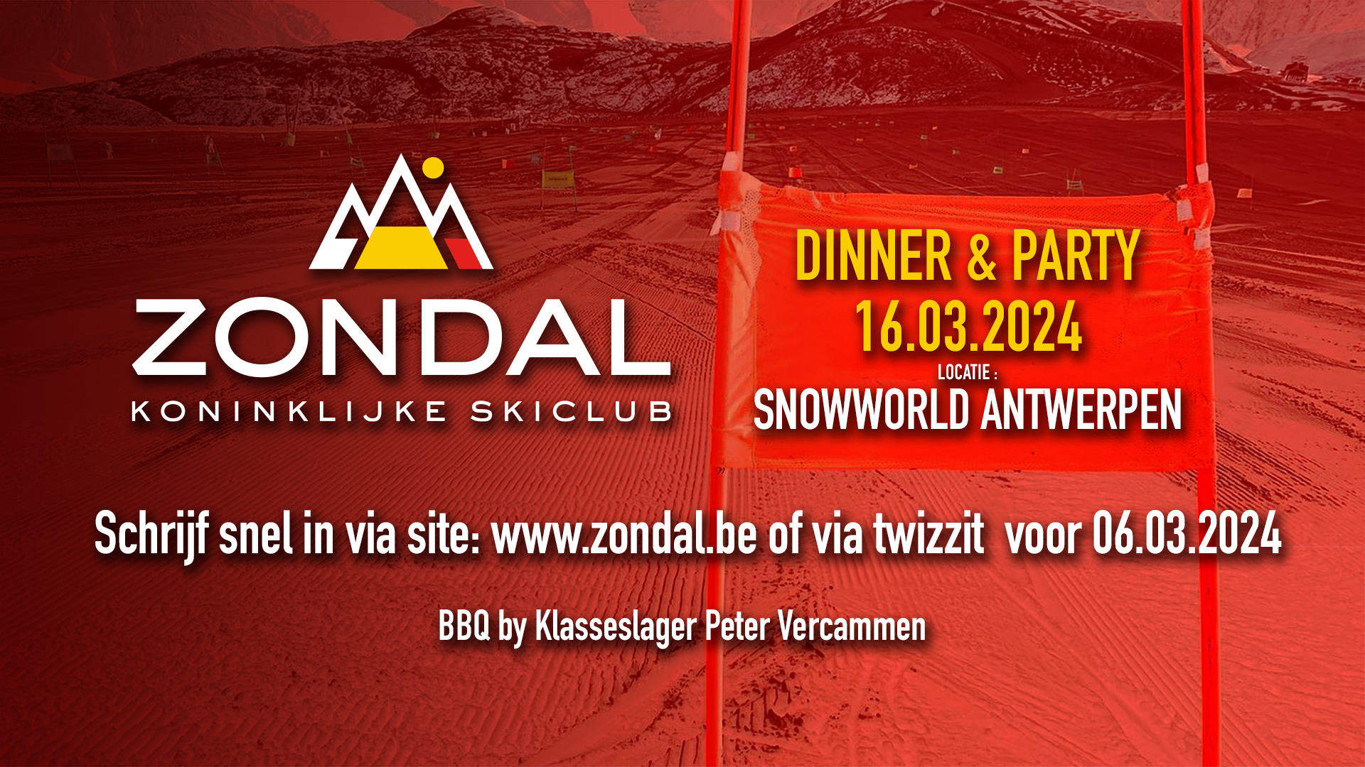 Zondal Dinner & Party 16-03-2024